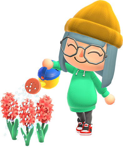 Regar flores